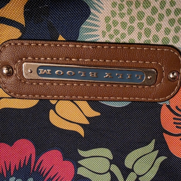 Lily Bloom Colorful Floral Shoulder Bag - Picture 6 of 6